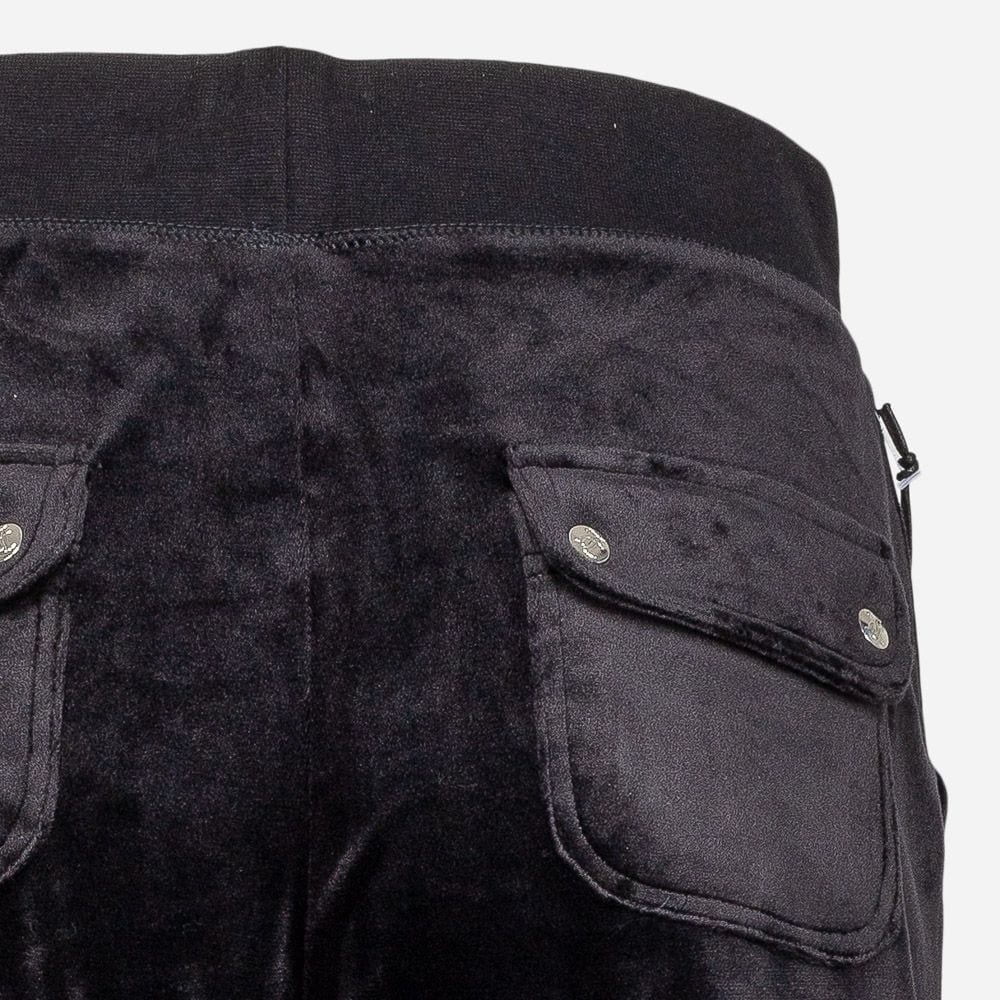 Del Ray Velour Pant - Black