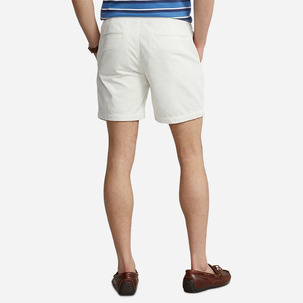 Polo Prepster Corduroy Short - Warm White