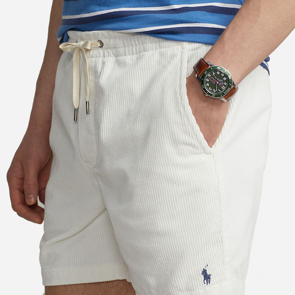 Polo Prepster Corduroy Short - Warm White