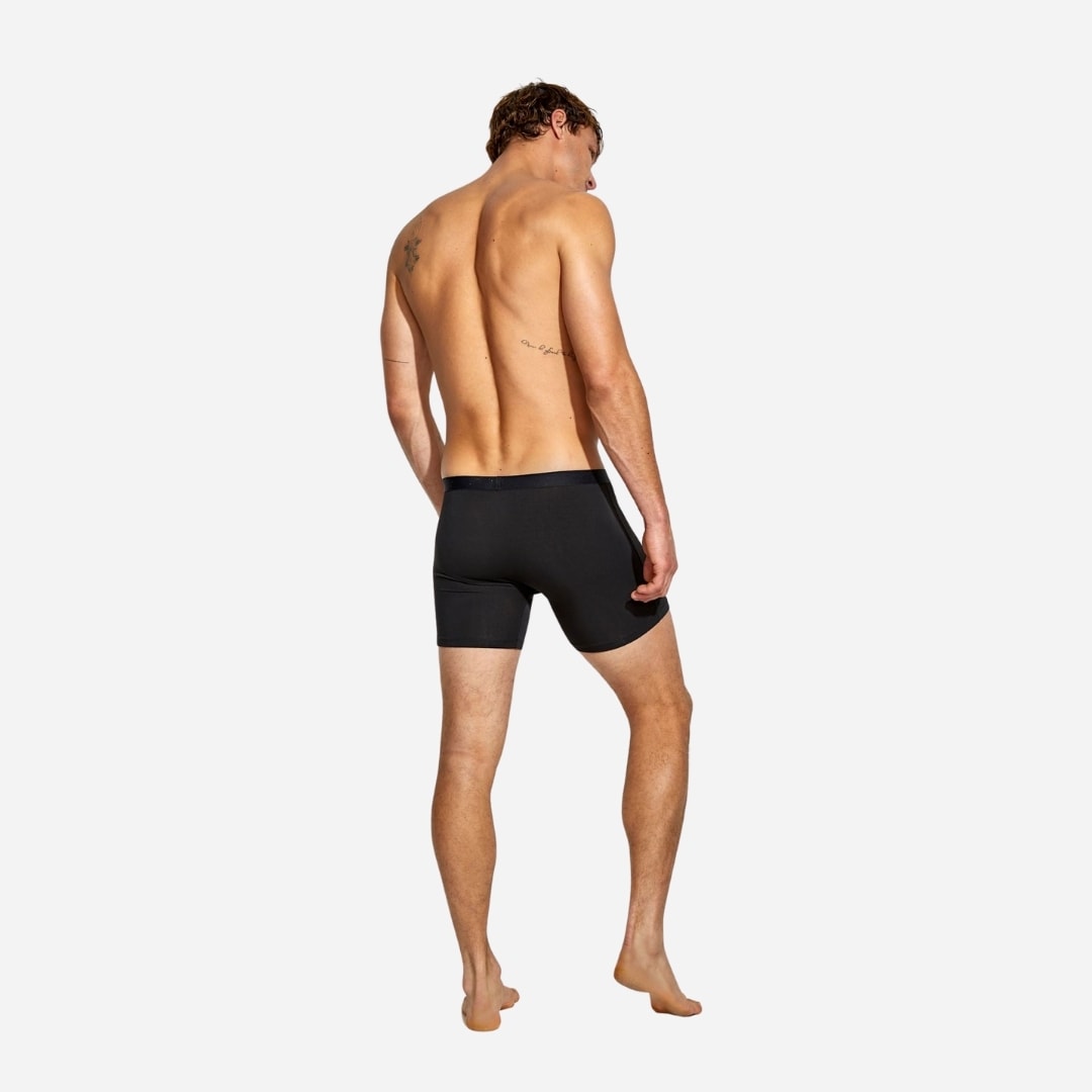 2 Pack Ecovero Pouch Boxer - Black