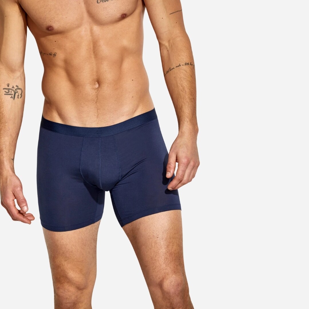 2 Pack Ecovero Pouch Boxer - Navy