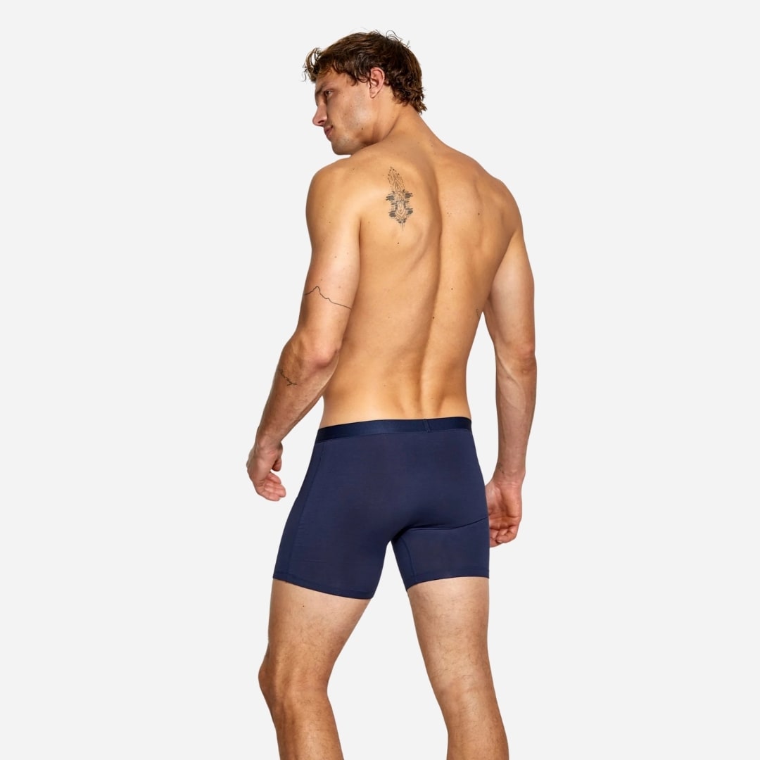 2 Pack Ecovero Pouch Boxer - Navy