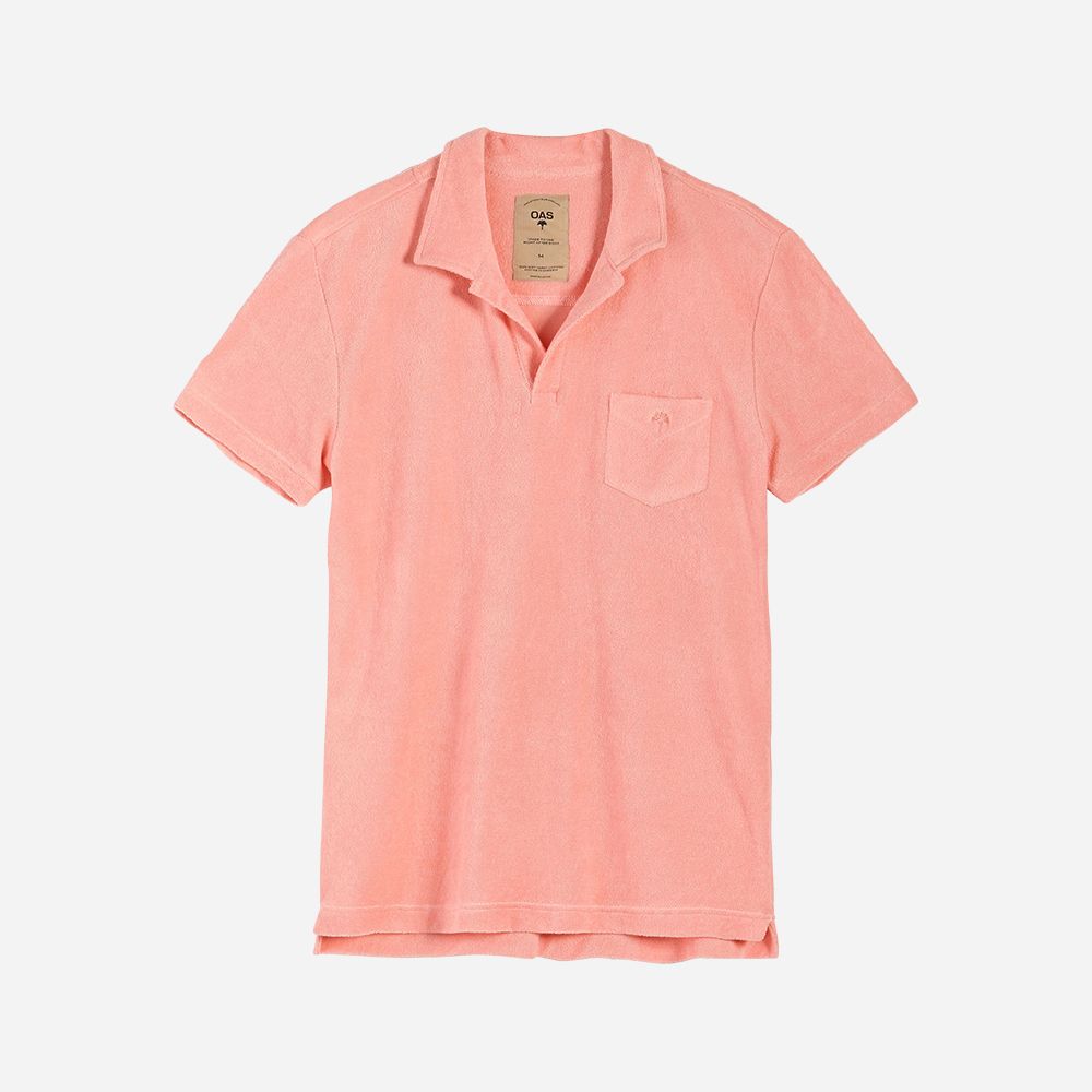 Terry Shirt Solid New Pink
