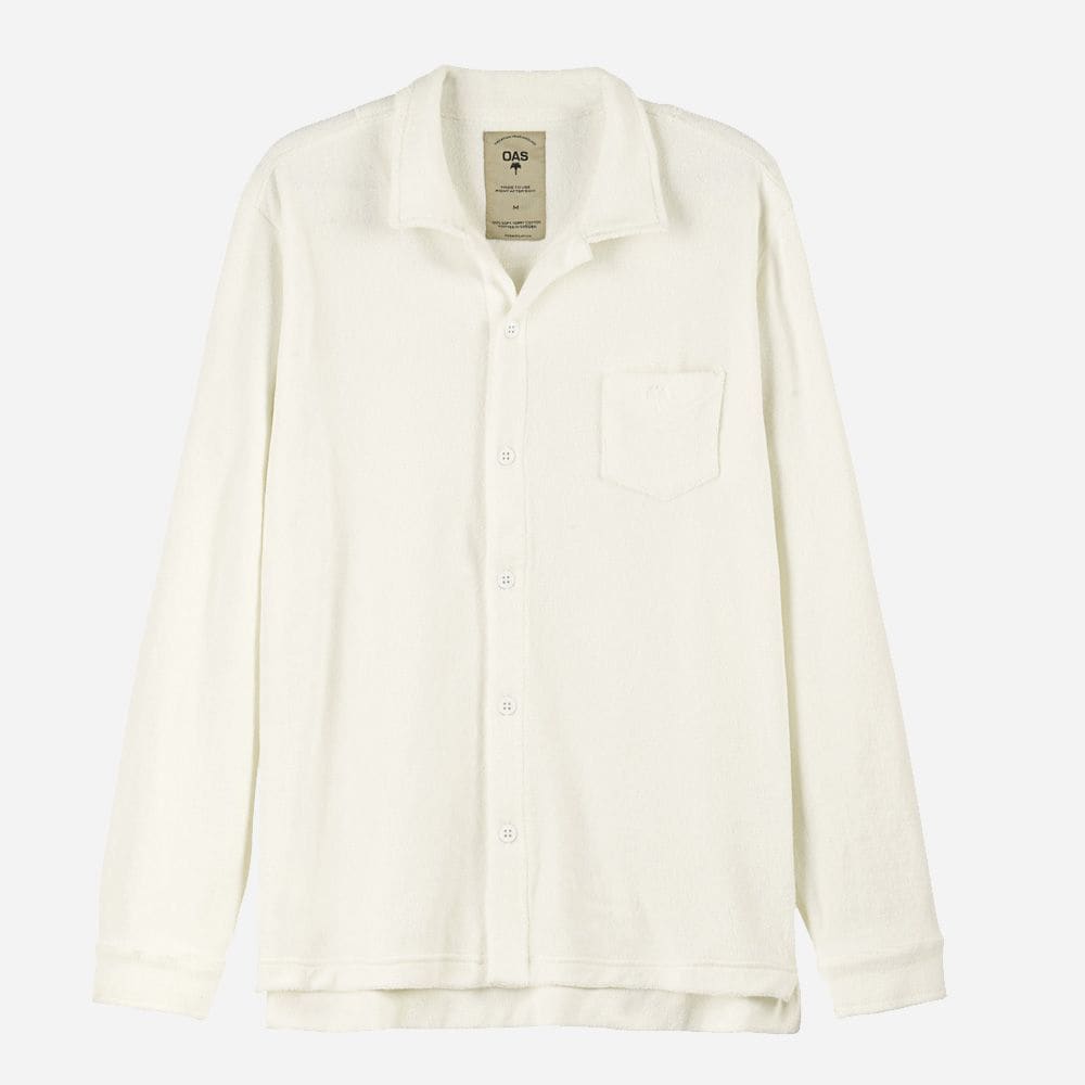 Terry Camisa Shirt White