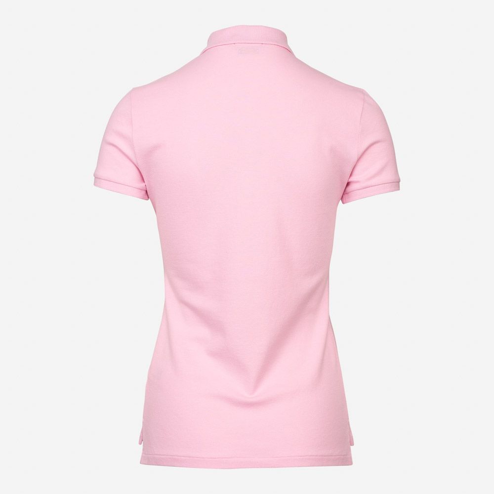 Julie Slim Fit Polo Shirt - Club Pink
