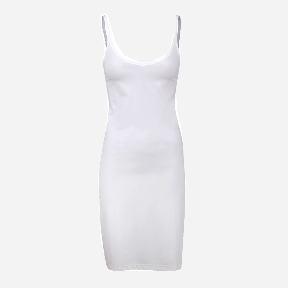 Sheila Jersey Dress - White