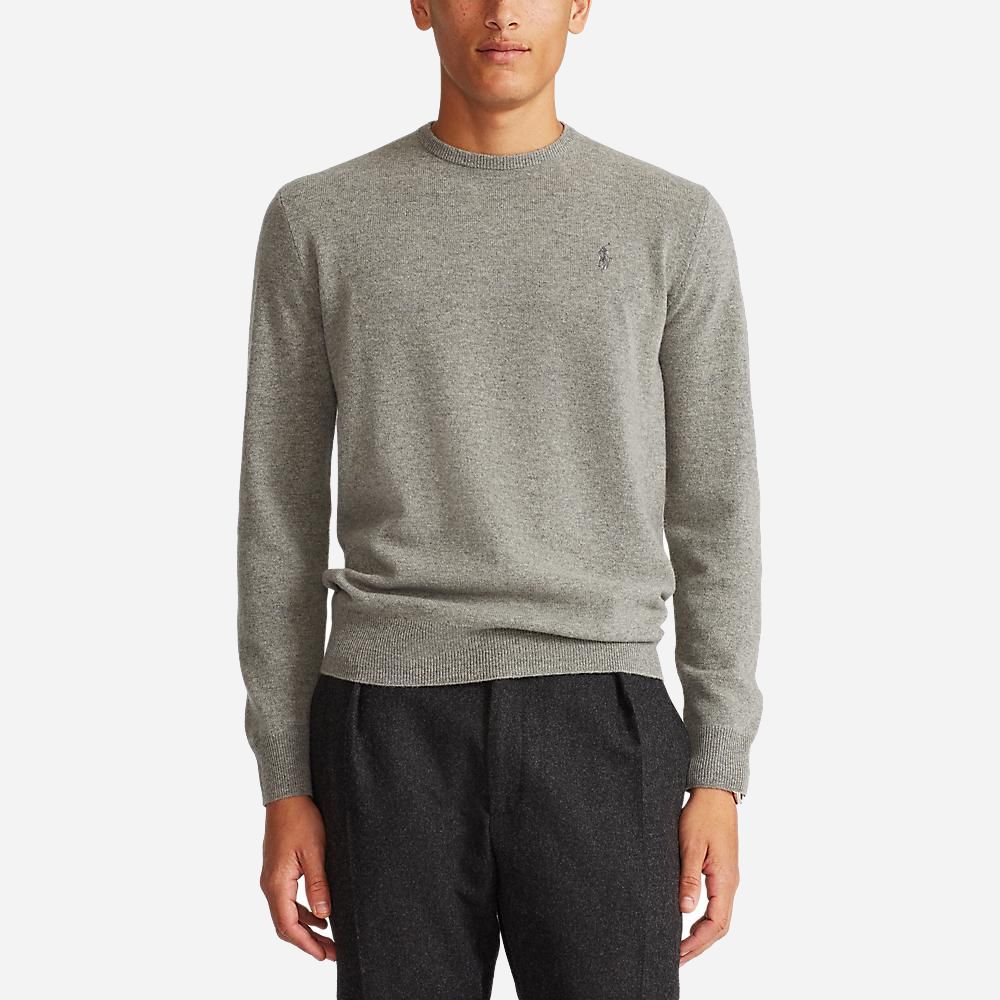 Ls Cn Pp-Long Sleeve-Sweater Fawn Grey Heather