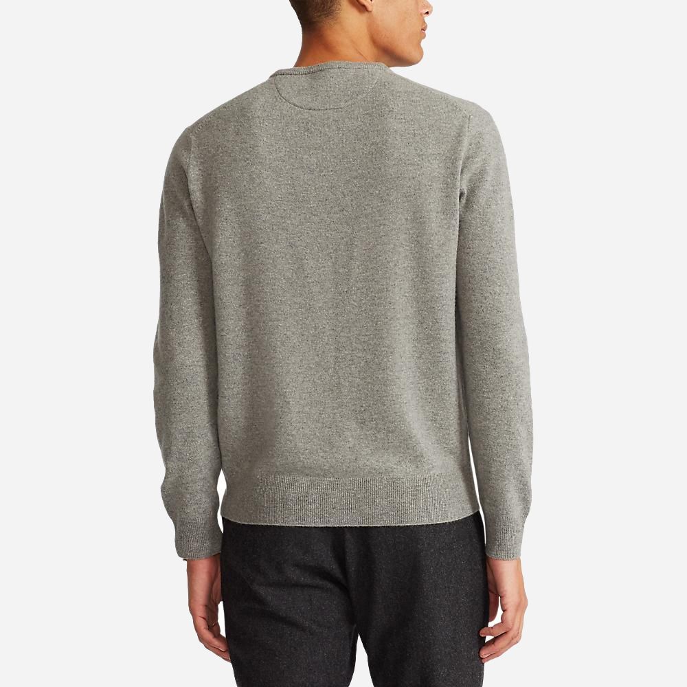 Ls Cn Pp-Long Sleeve-Sweater Fawn Grey Heather