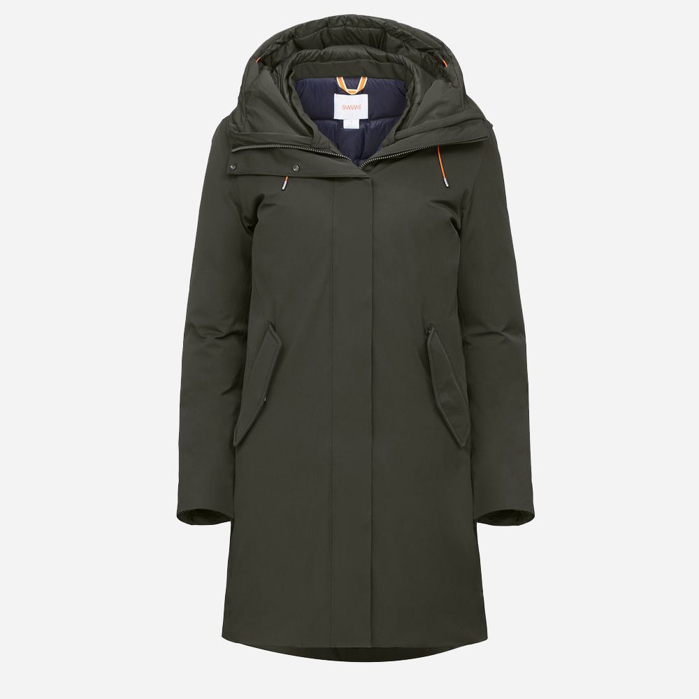 W Davos Iii Parka Dark Pine