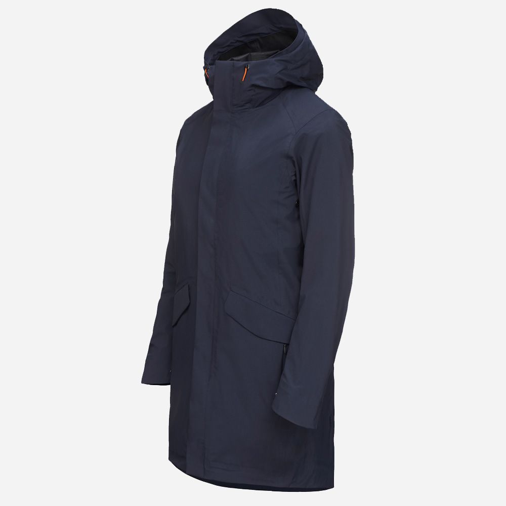 W Lausanne Iii Parka Midnight Navy