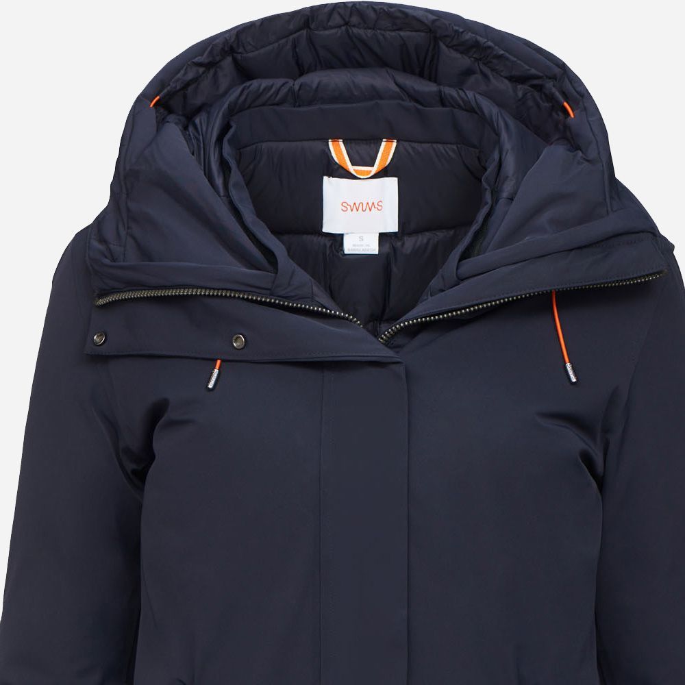 W Davos Iii Parka Midnight Navy