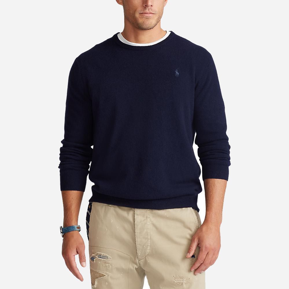Ls Cn Pp-Long Sleeve Sweater Hunter Navy