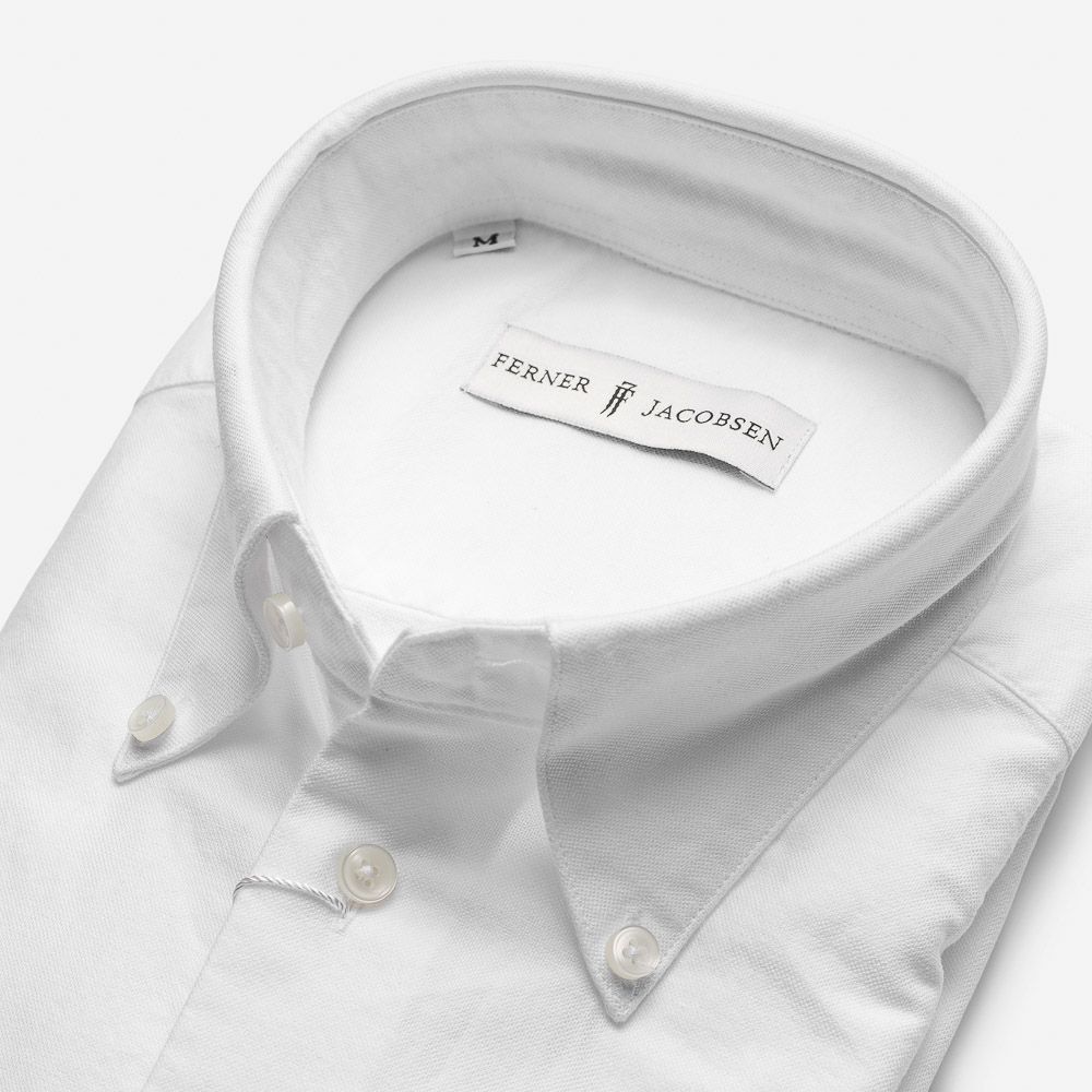 Regular Oxford Button Down - White