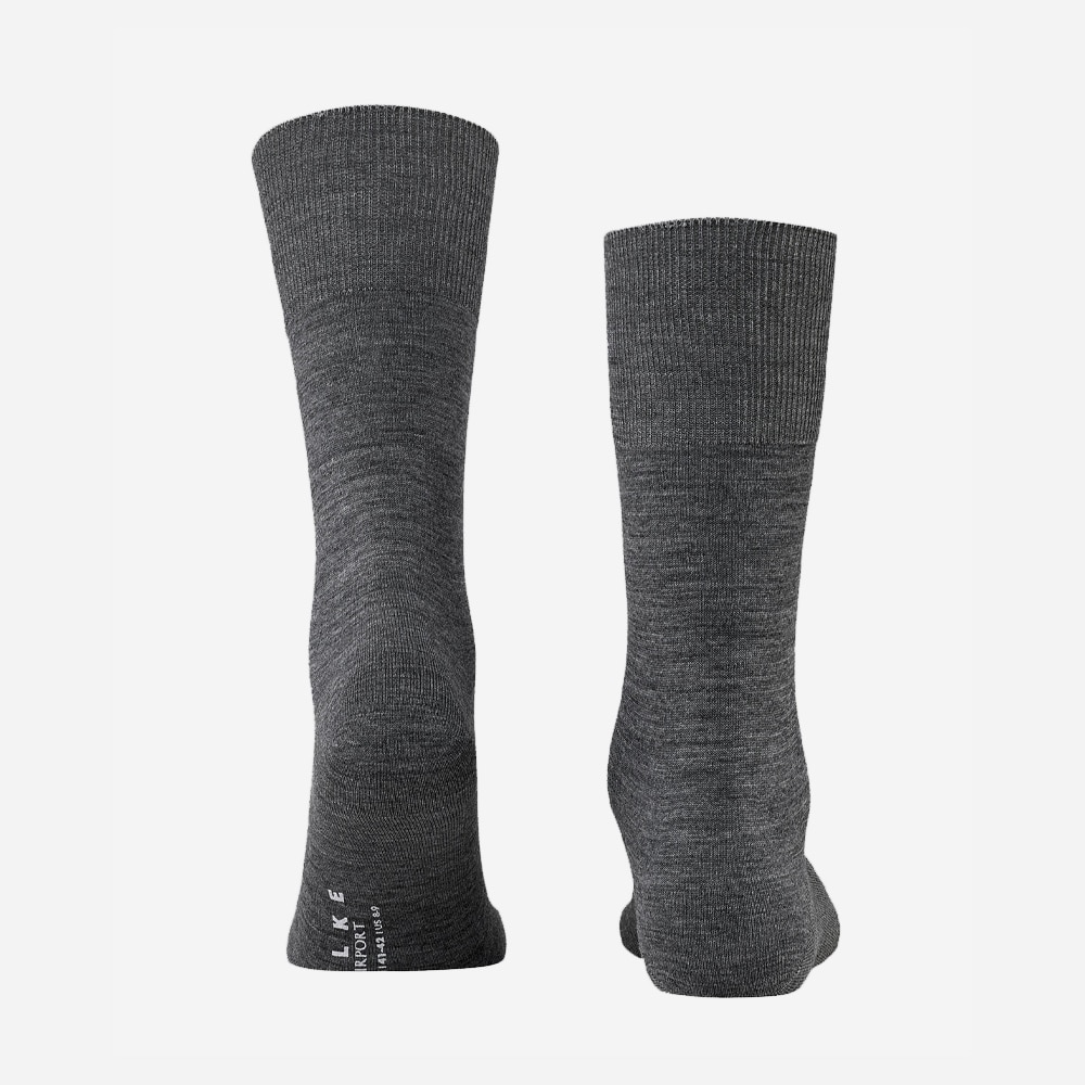 Airport Men Socks - Dark Grey