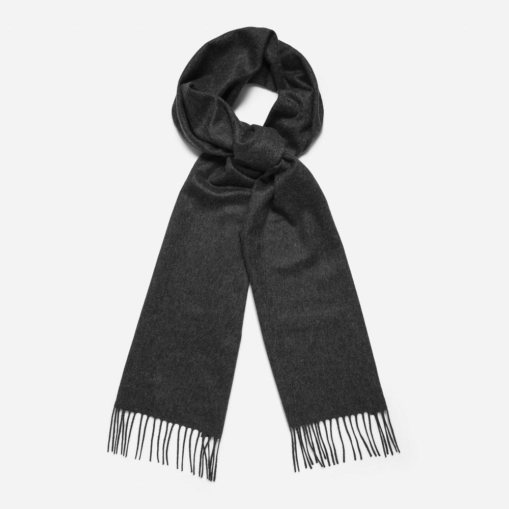 Scarf Wa16 Charcoal