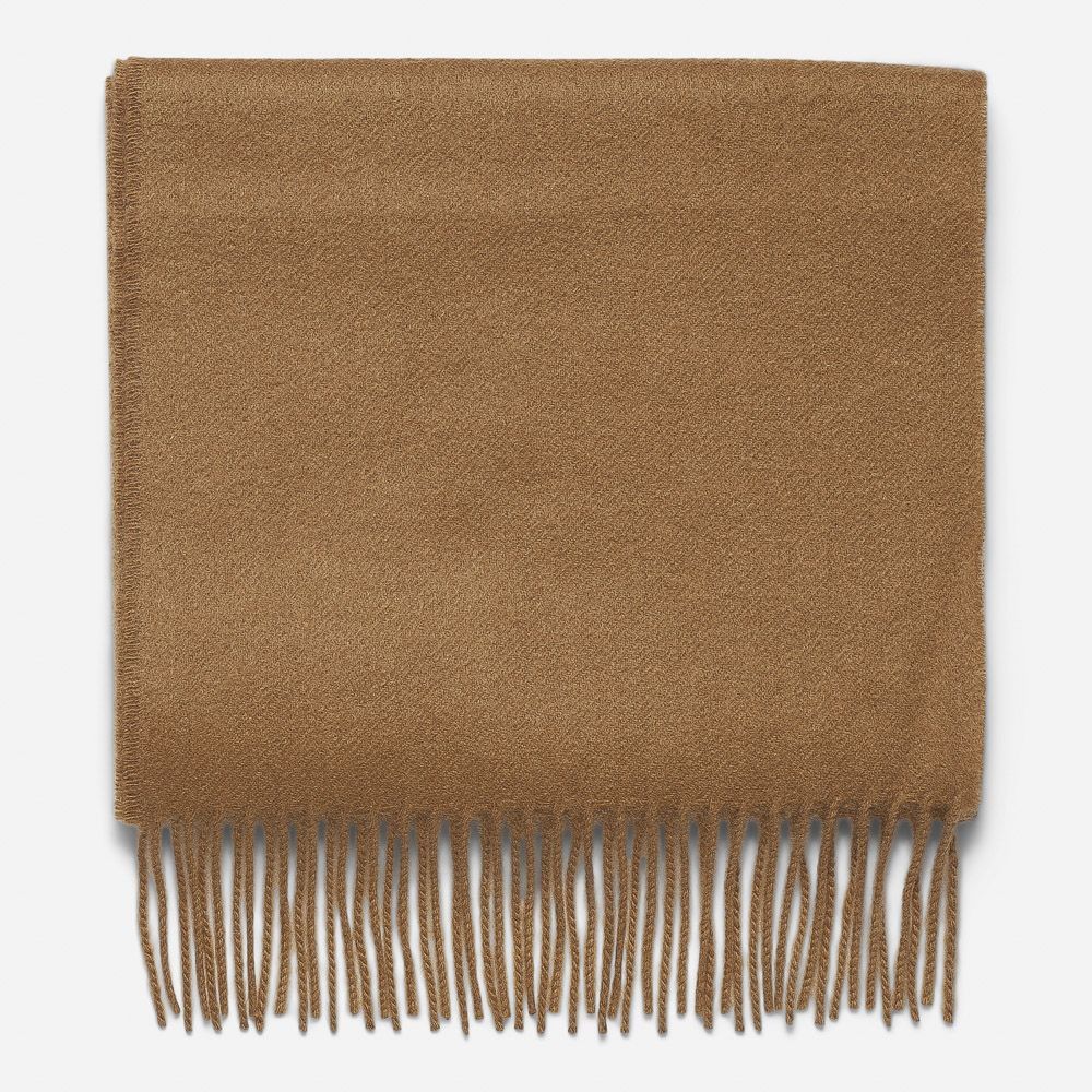Scarf Wa16 Dark Camel