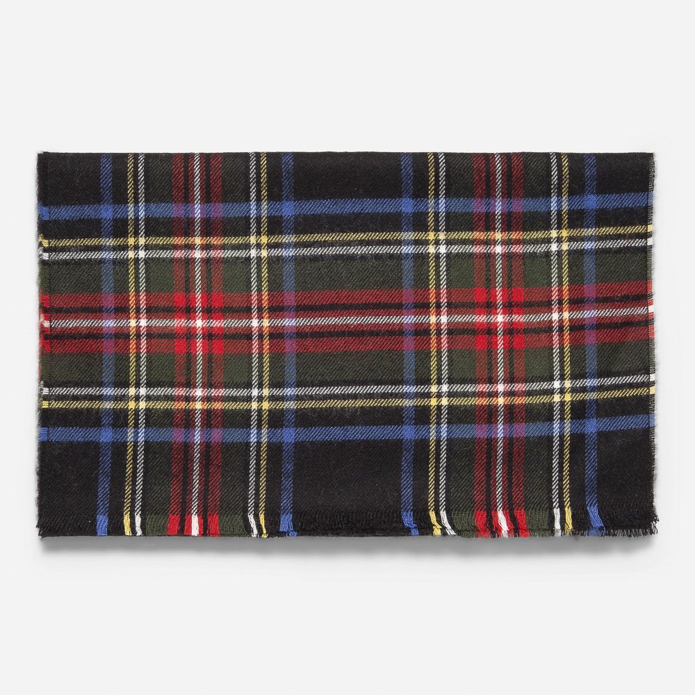 Scarf Wd446 Black Stewart