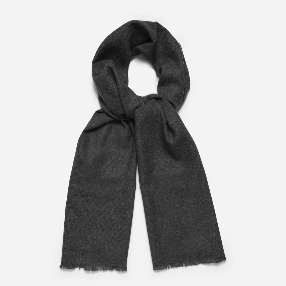 Scarf Wd446 Charcoal