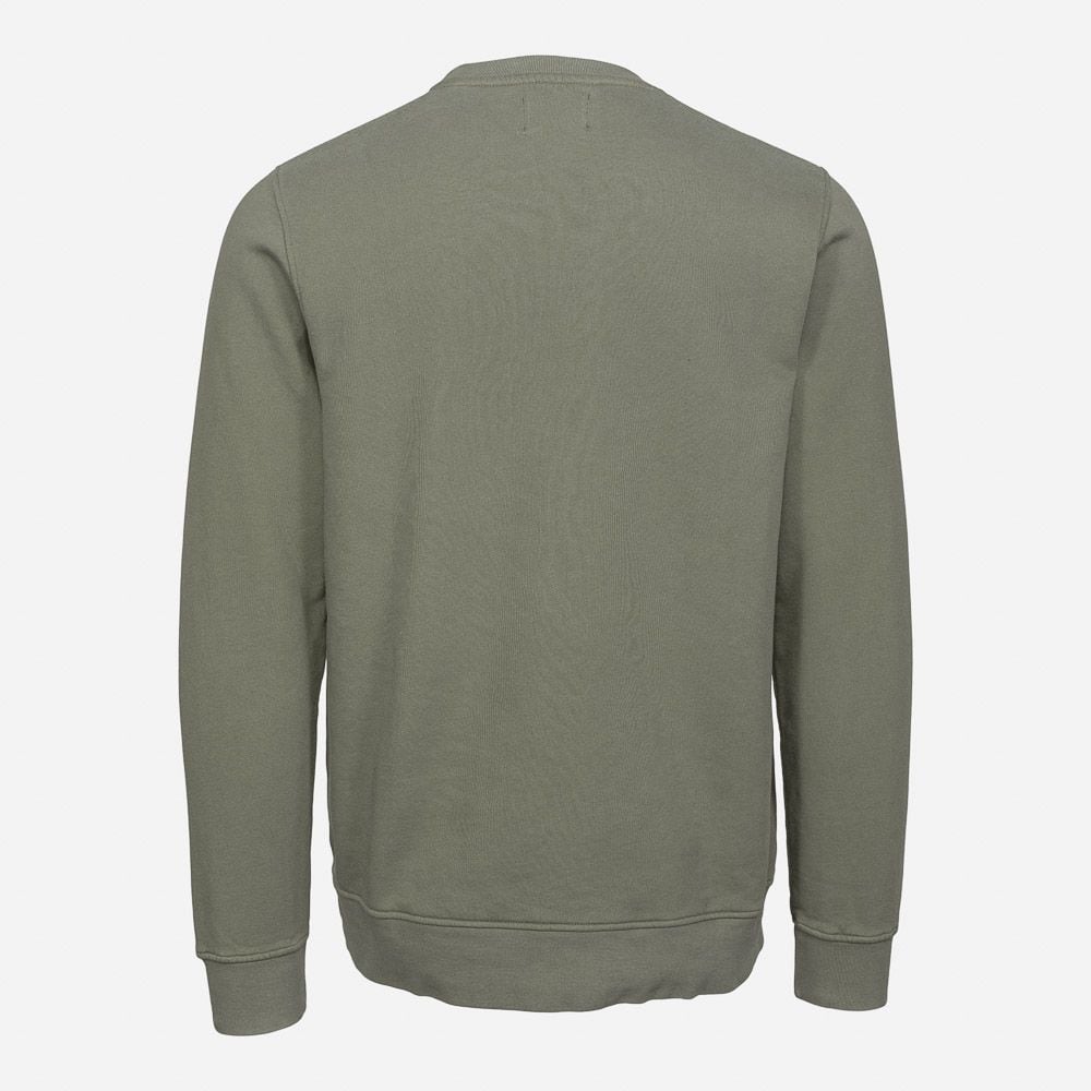 Classic Organic Crew - Dusty Olive