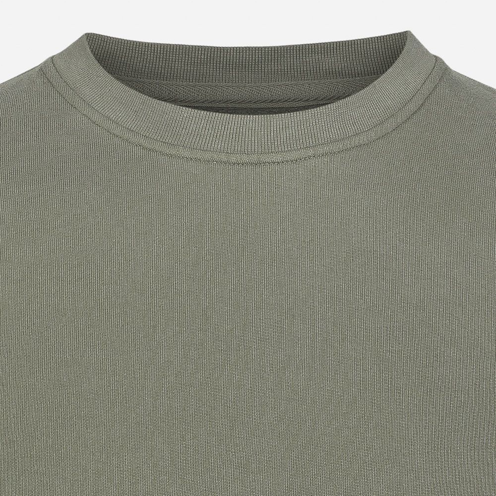 Classic Organic Crew - Dusty Olive