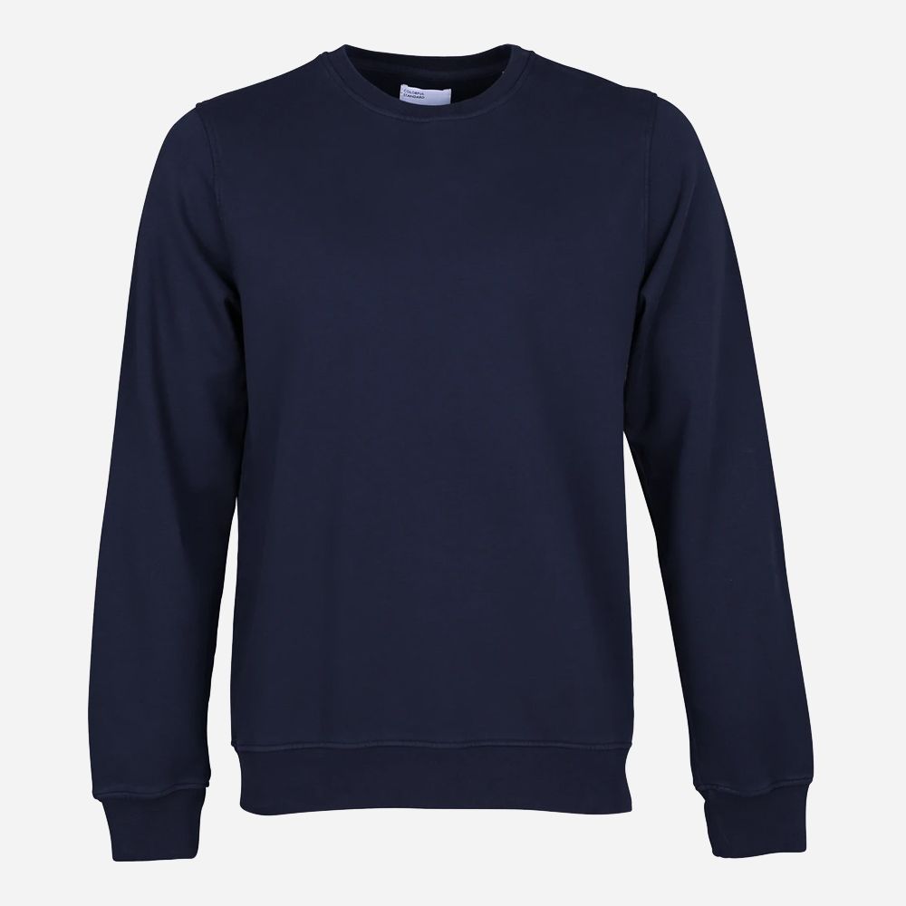 Classic Organic Crew - Navy Blue