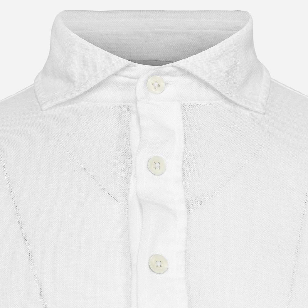 Long Sleeve Pop-Over Shirt - 815 White