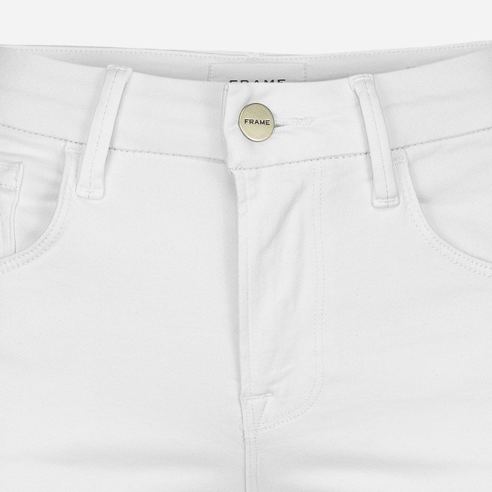 Le Crop Mini Boot Blanc