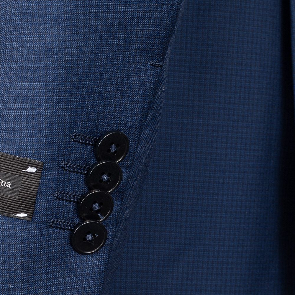 Suit - Medium Blue Check