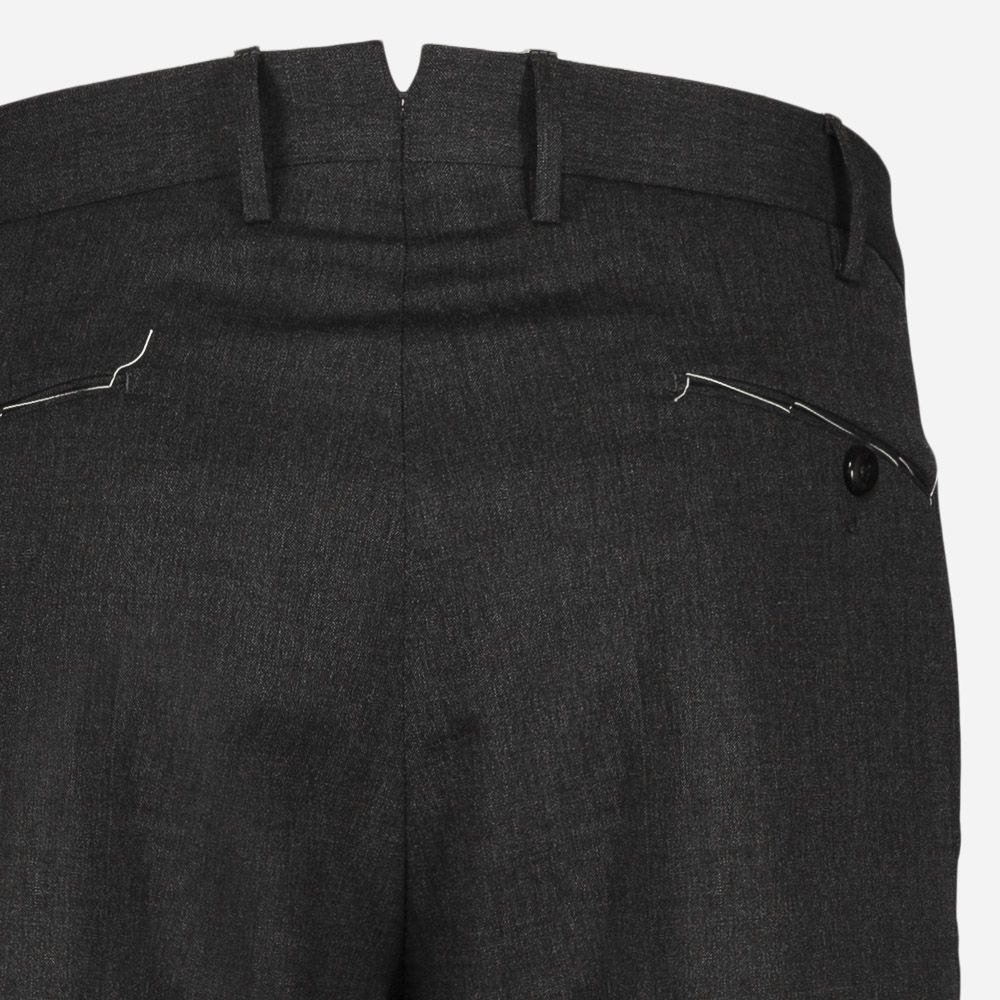 Wool Trouser 0255 Light Grey
