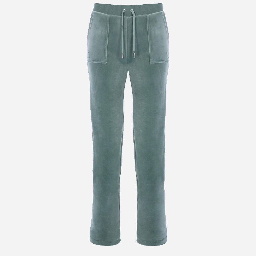 Del Ray  Velour Pant - Chinois Green