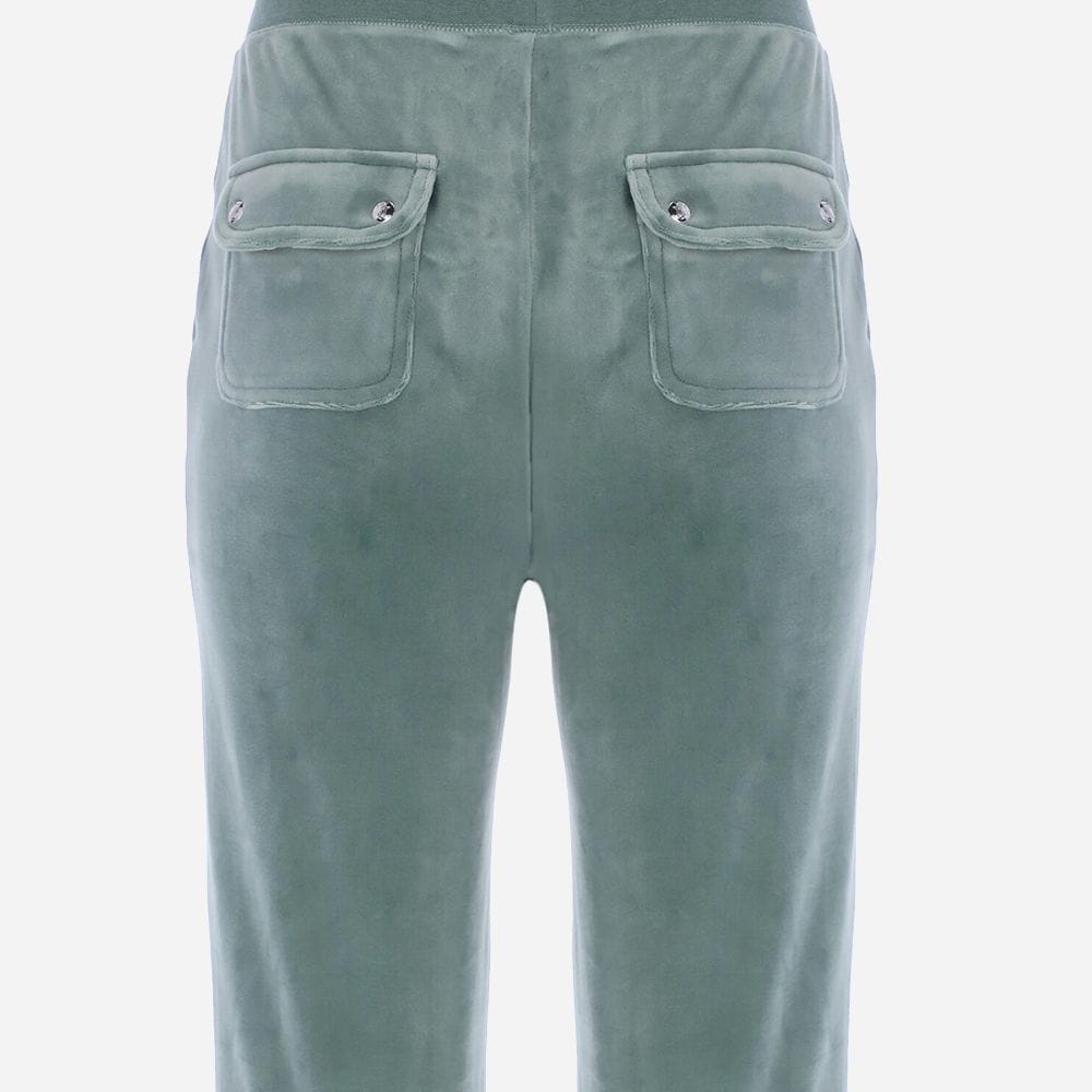 Del Ray  Velour Pant - Chinois Green