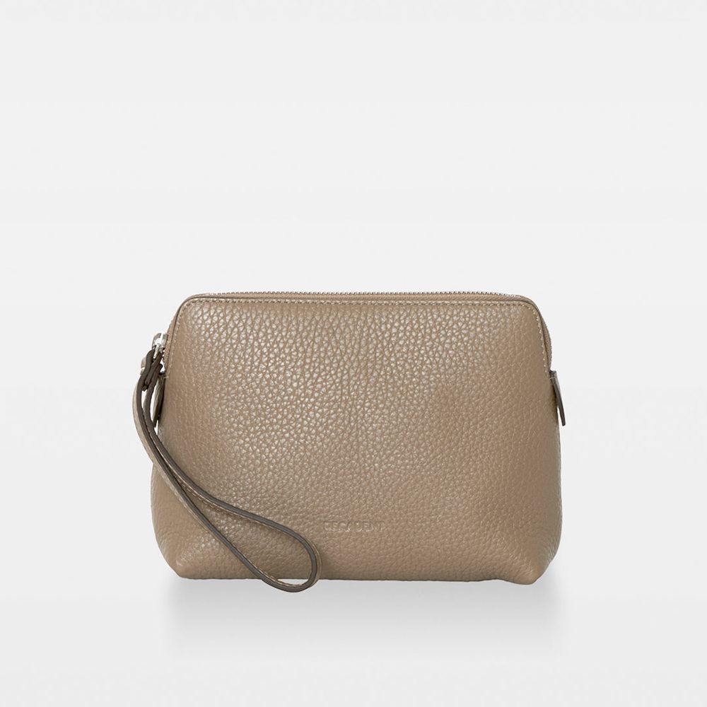 Hannah Makeup Purse Sand