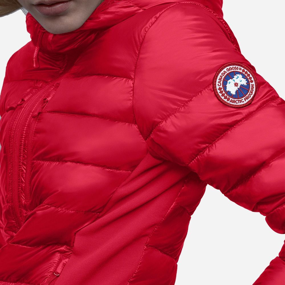 Ladies Hybridge Lite Hoody - Red