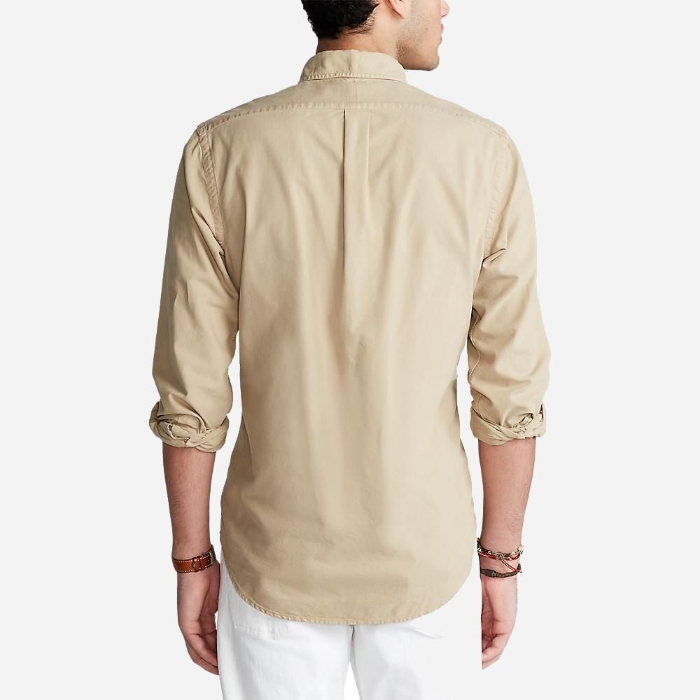 Slbdppcs-Long Sleeve-Sport Shirt Surrey Tan