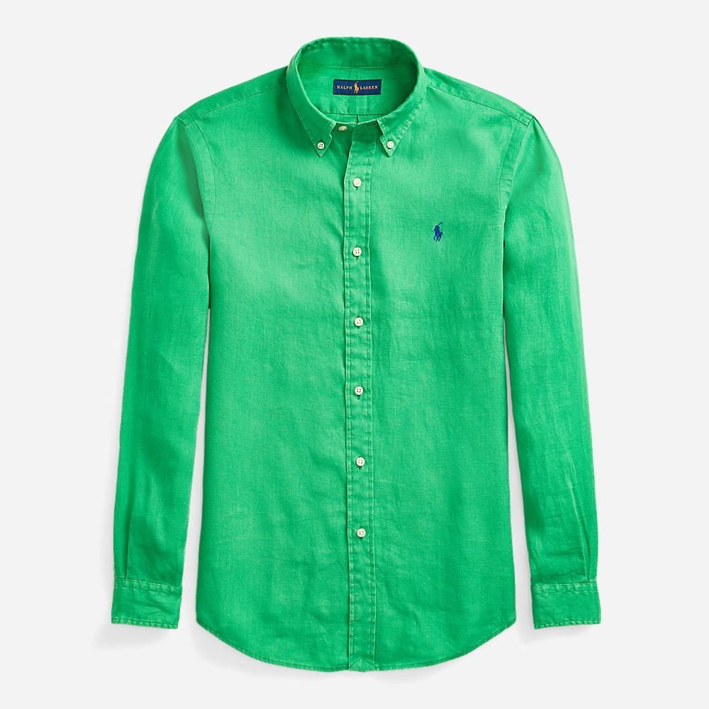 Slbdppcs-Long Sleeve-Sport Shirt Golf Green
