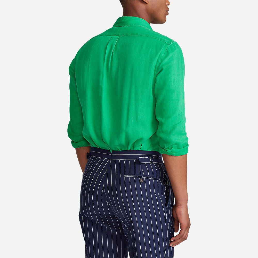 Slbdppcs-Long Sleeve-Sport Shirt Golf Green