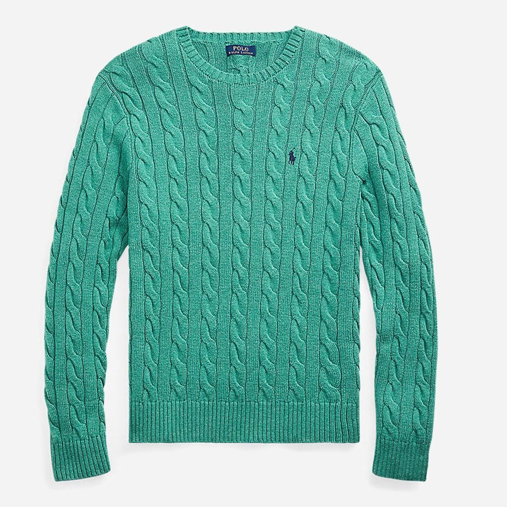 Ls Driver Cn-Long Sleeve-Sweater Potomac Green Heather