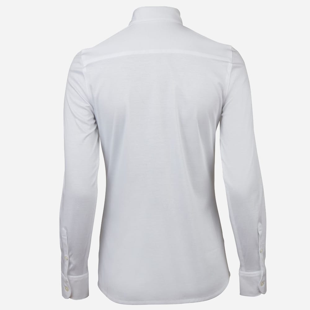 Simona Jersey Shirt White