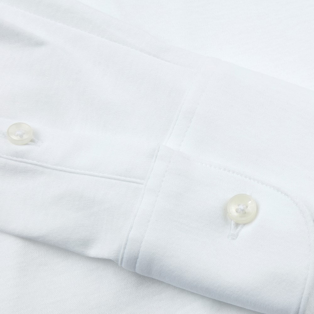 Simona Jersey Shirt White