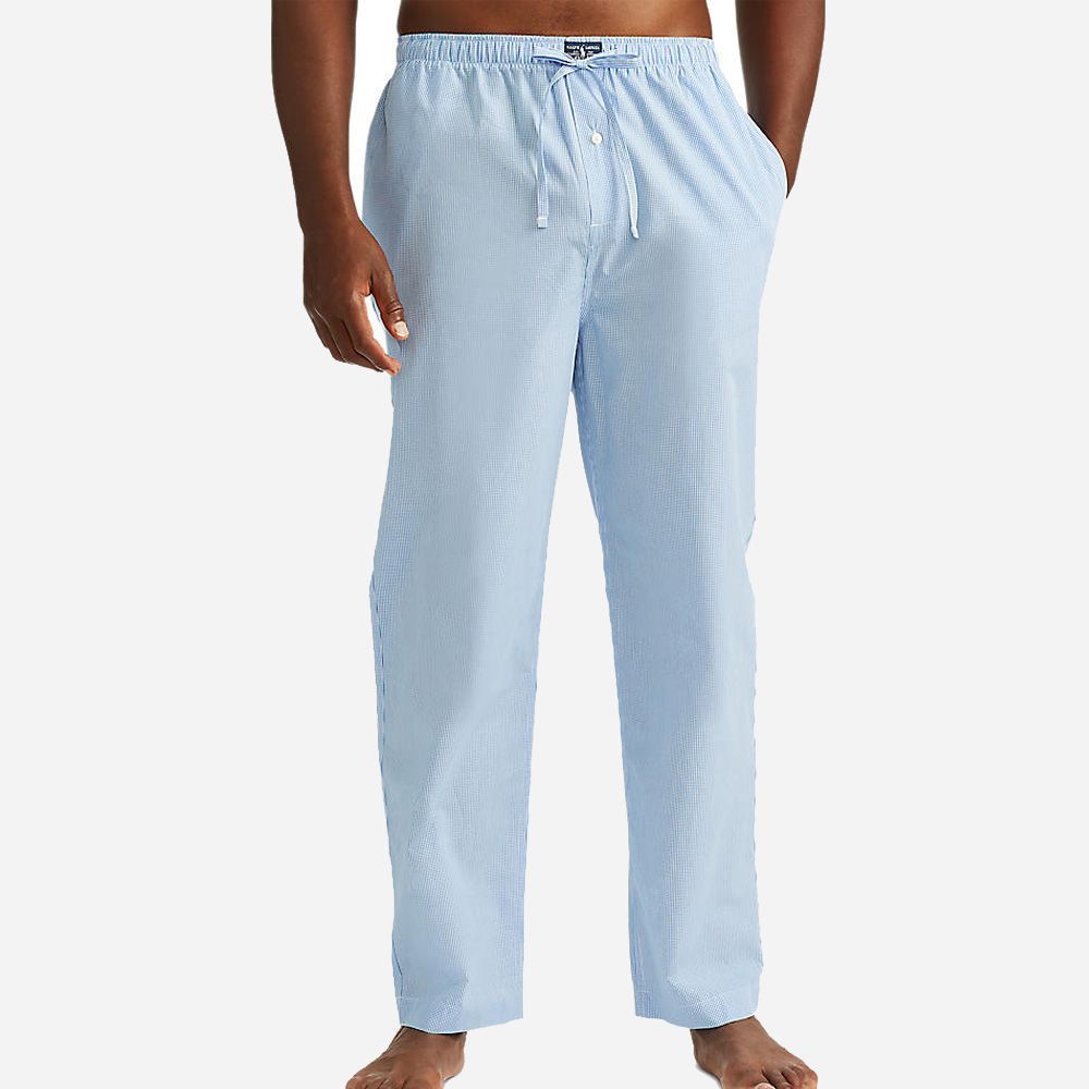Pyjama Pant Light Blue Mini Gingham