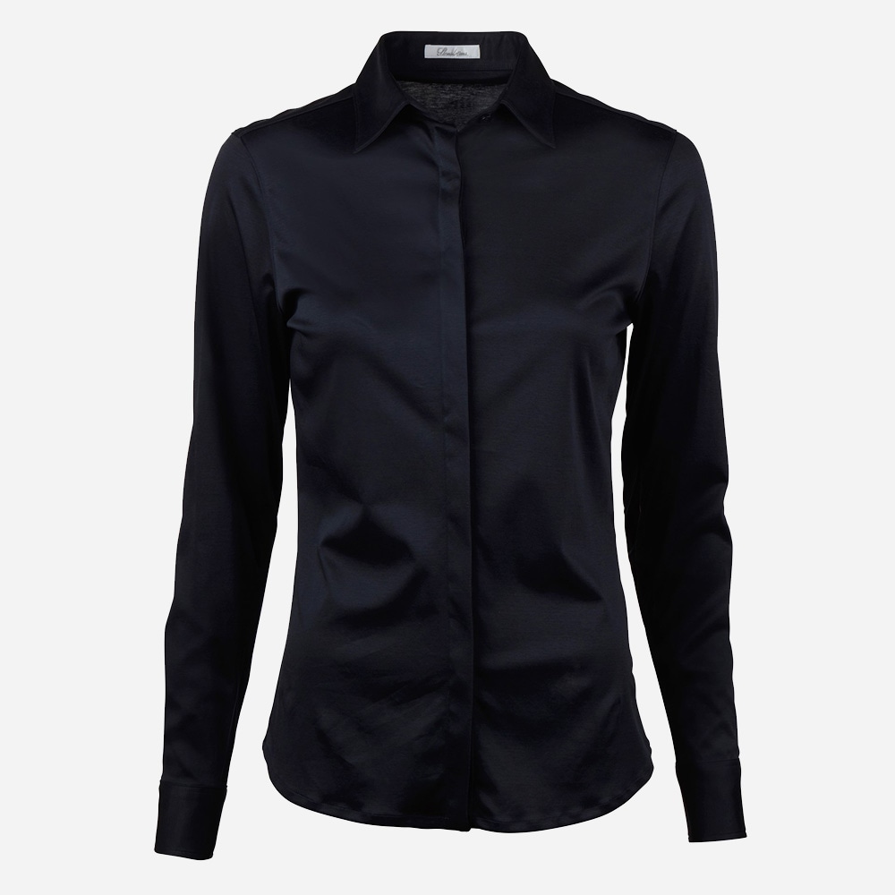 Simona Jersey Shirt Navy