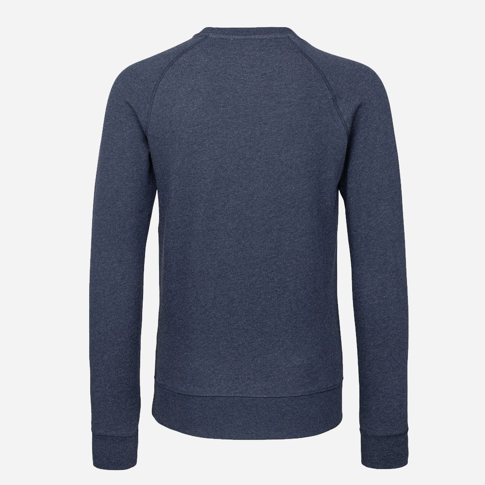 Crew Neck Sweat 80 Blue Melange