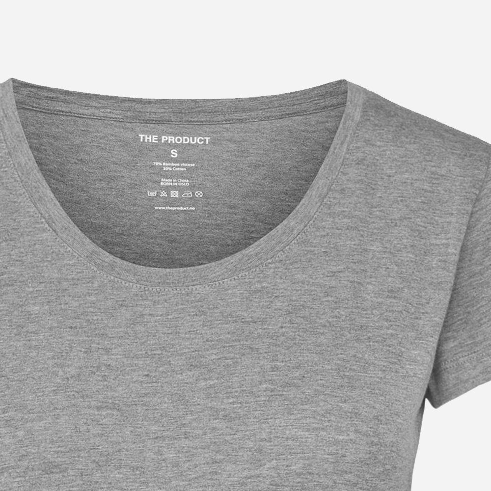 Wmn T-Shirt 50 Grey Melange