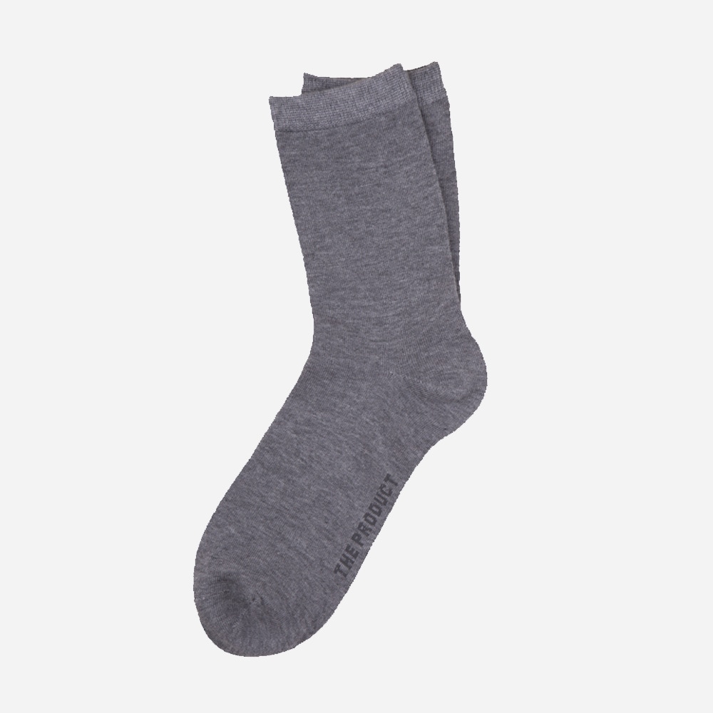 Uni Socks 2-Pack 50 Grey Melange X2