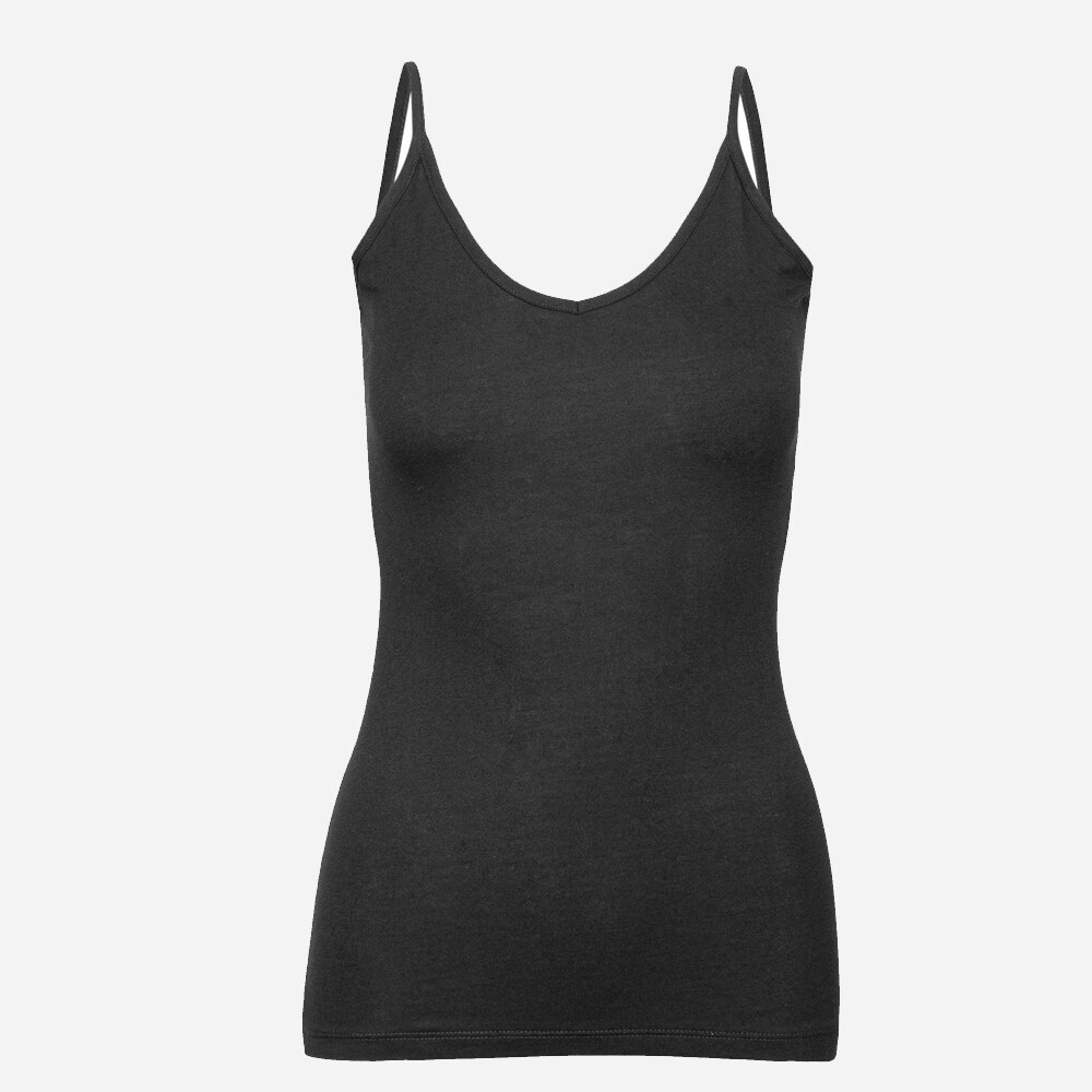 Wmn Singlet 90 Black