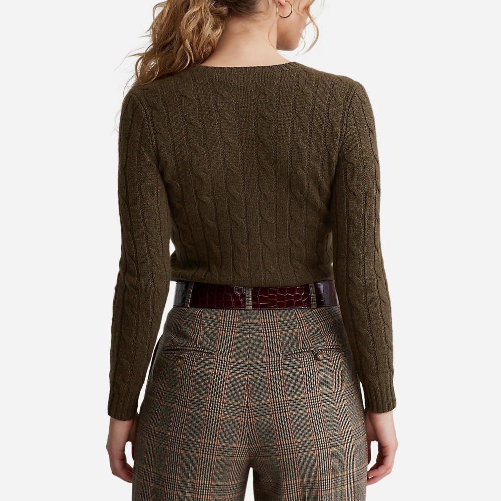 Julianna-Classic-Long Sleeve-Sweater New Loden Heather