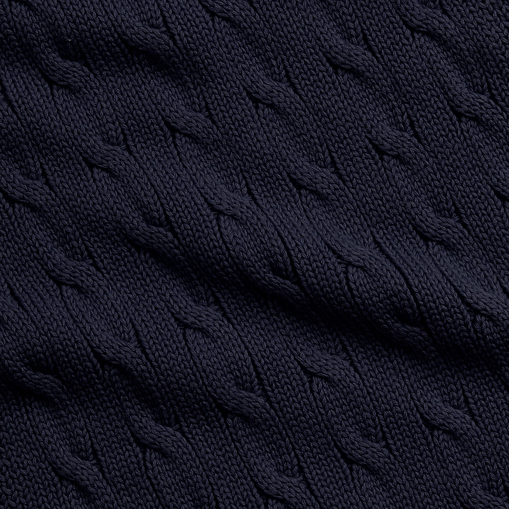 Ct Cble Scrf-Scarf-Oblong Hunter Navy