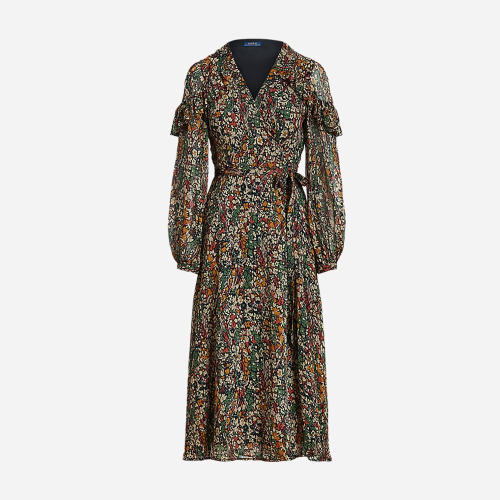 Ls Junia Dr-Long Sleeve-Day Dress 806 Easton Floral