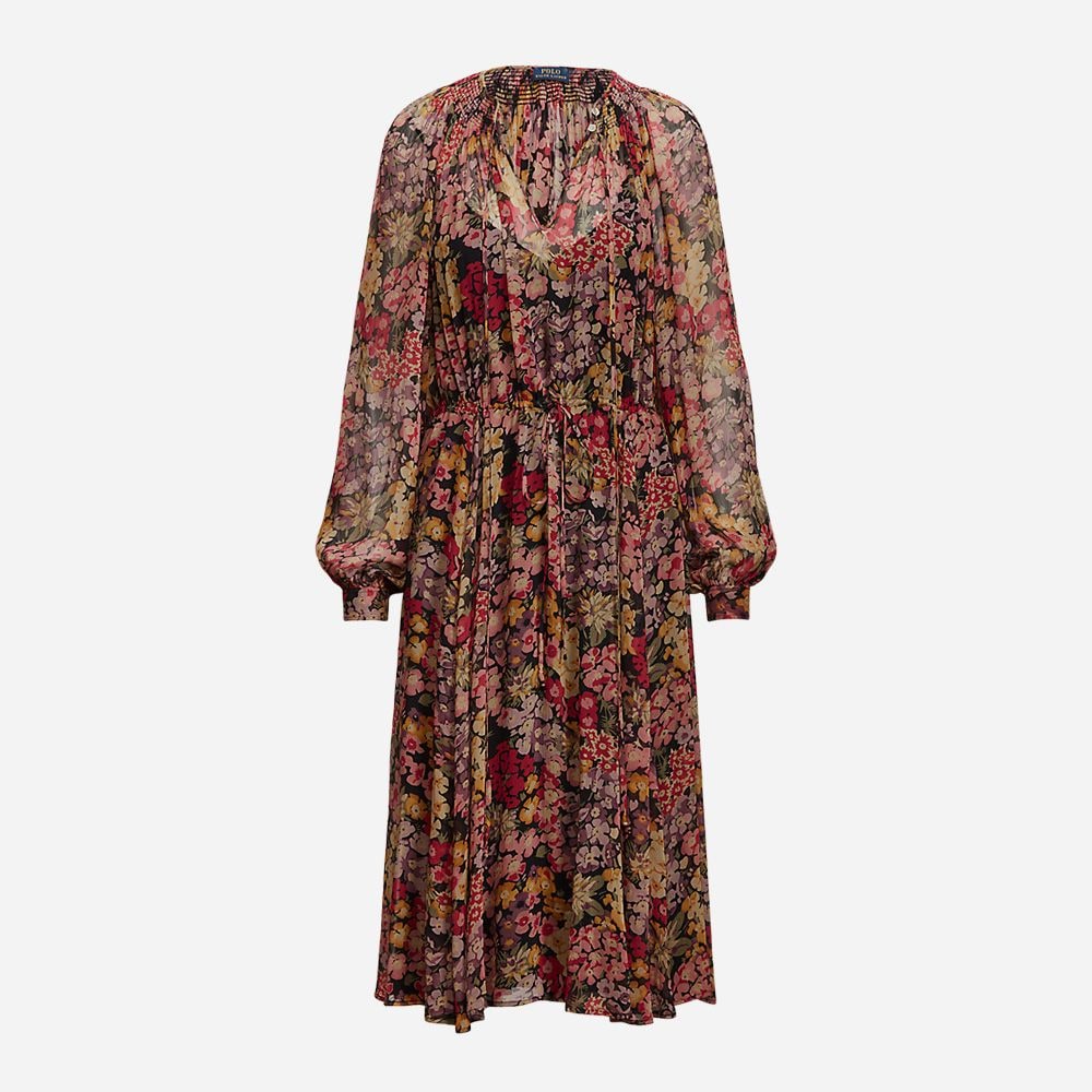 Long Sleeve Cocktail Dress - Primrose Floral