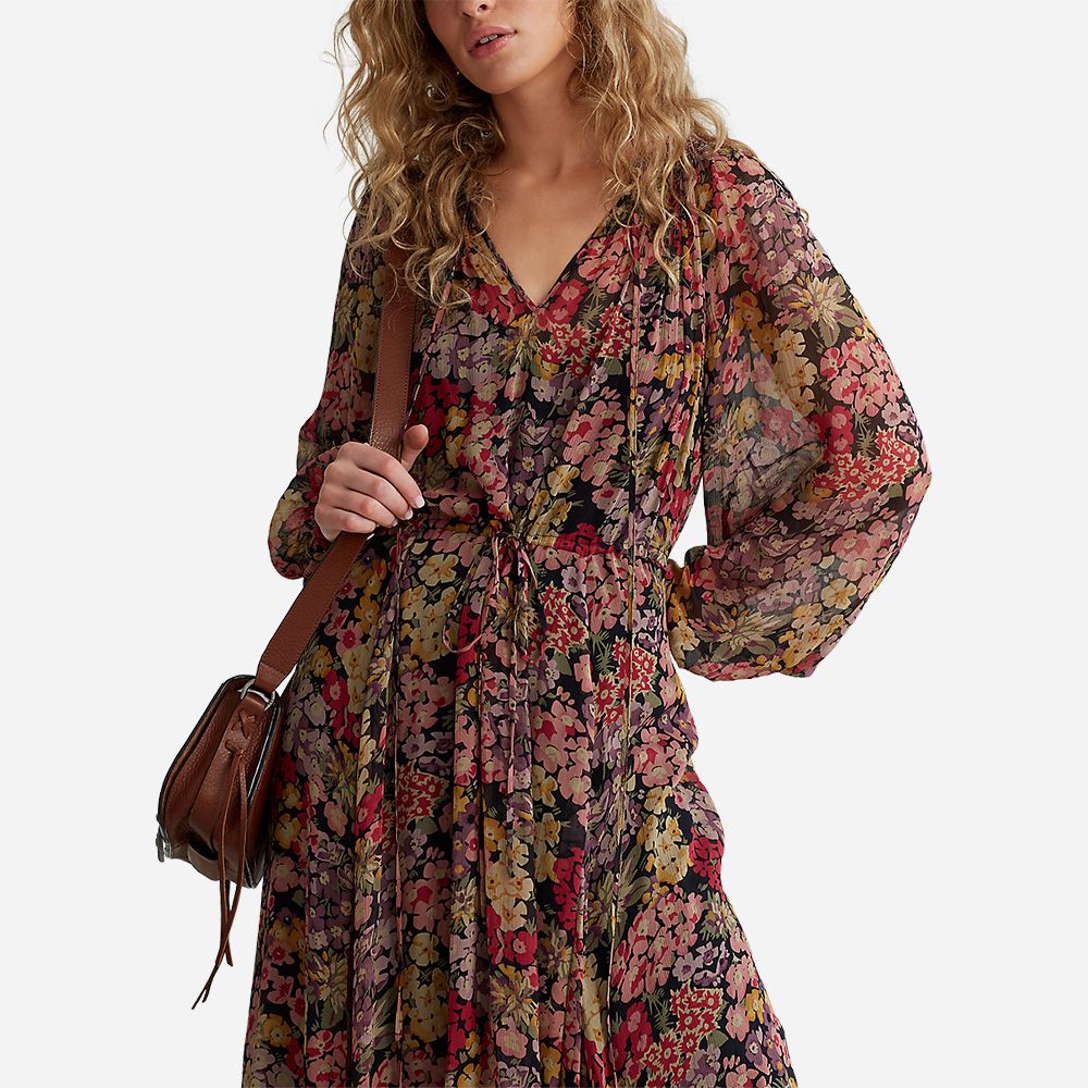 Long Sleeve Cocktail Dress - Primrose Floral
